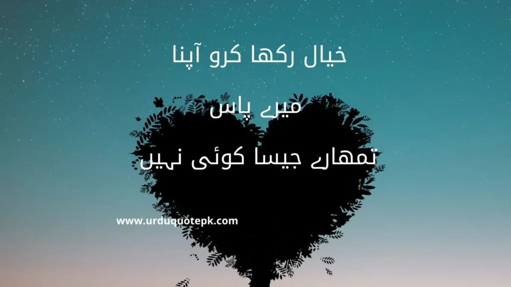 love poetry in urdu and english.