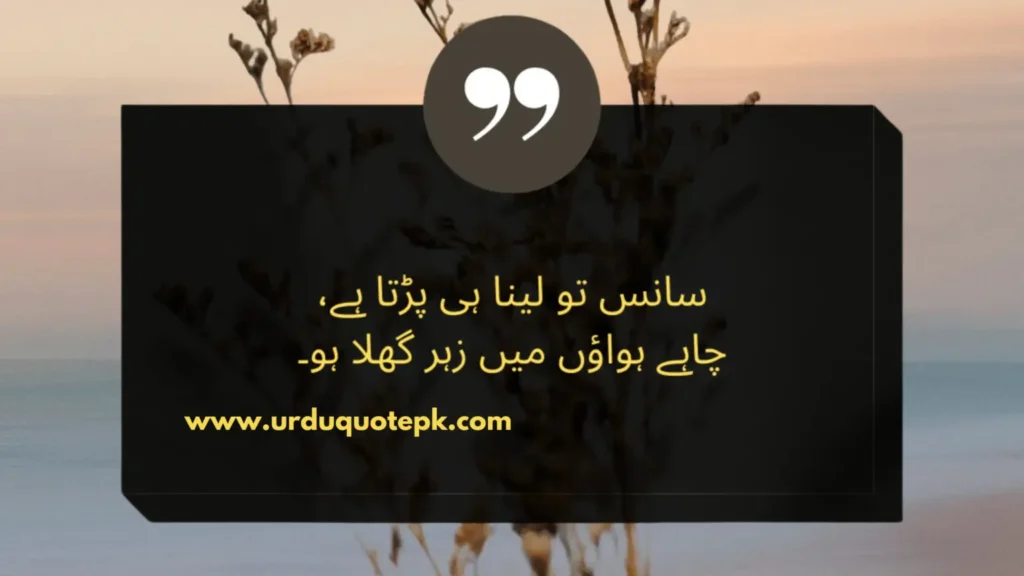 This aesthetic picture show urdu quotes.
